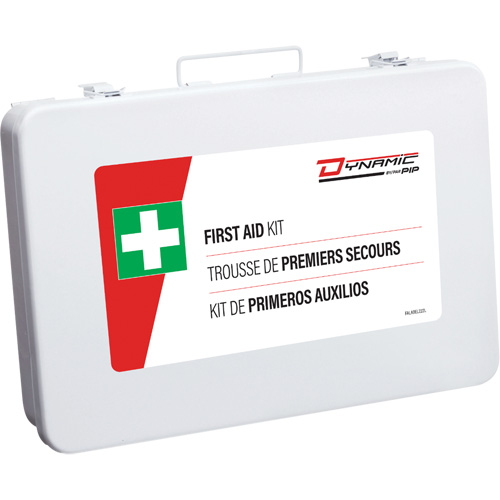 Dynamic First Aid Kit, Meets/Exceeds CSA Z1220-24 Type 2 Low-Risk Environment, Medium (26-50 Workers) Maritime Industrial Rubber
