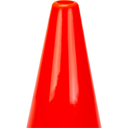 C&ocirc;ne de signalisation de premi&egrave;re qualit&eacute;, 12", Orange Maritime Industrial Rubber