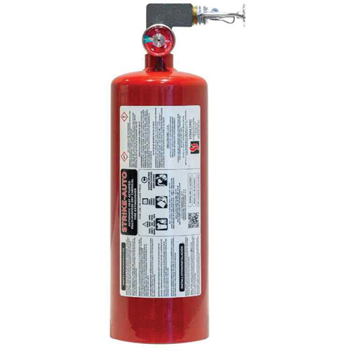 Extincteur automatique polyvalent actionn&eacute; par la chaleur avec support horizontal, ABC, Capacit&eacute; 18,9 L Maritime Industrial Rubber