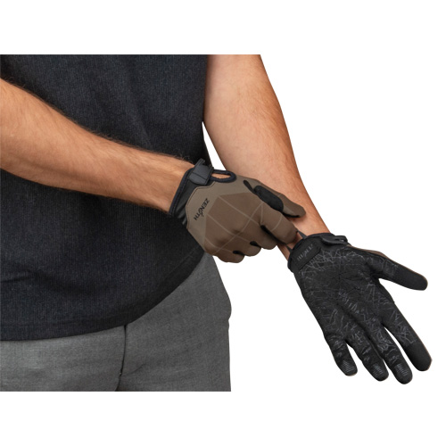 Flexible Utility Gloves, Synthetic Palm, Size Large Maritime Industrial Rubber