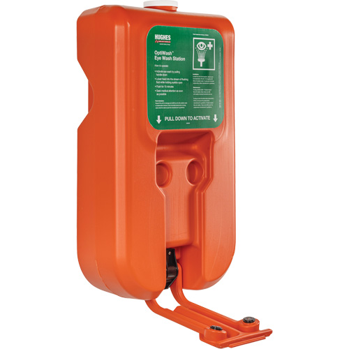Portable Self-Contained Eyewash Station, Gravity-Fed, 10 gal. Capacity, Meets ANSI Z358.1 Maritime Industrial Rubber