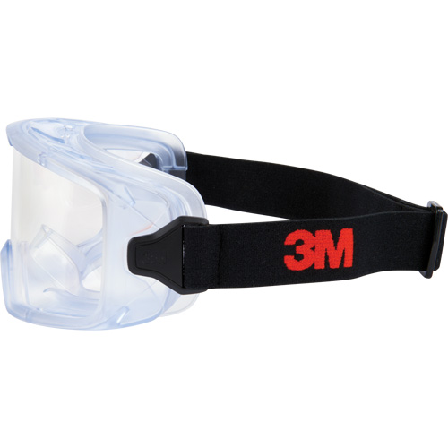 GoggleGear 3000 Series Protective Goggle, Clear Lens, Anti-Fog, Indirect Vent Maritime Industrial Rubber
