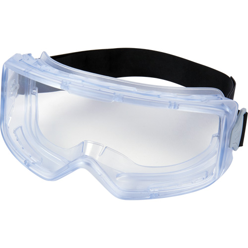 GoggleGear 3000 Series Protective Goggle, Clear Lens, Anti-Fog, Indirect Vent Maritime Industrial Rubber