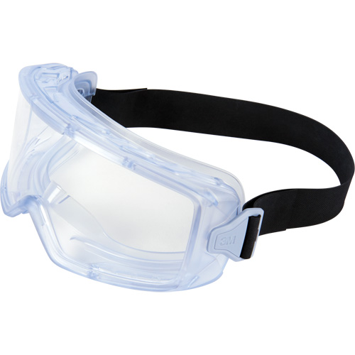GoggleGear 3000 Series Protective Goggle, Clear Lens, Anti-Fog, Indirect Vent Maritime Industrial Rubber