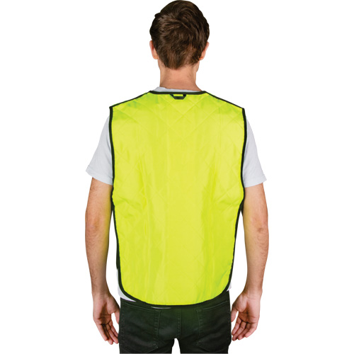 Veste refroidissante &agrave; &eacute;vaporation, Moyen, Jaune lime haute visibilit&eacute; Maritime Industrial Rubber