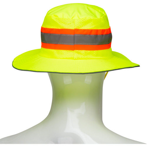 Evaporative Cooling Ranger Hat, Hi-Vis Lime Maritime Industrial Rubber