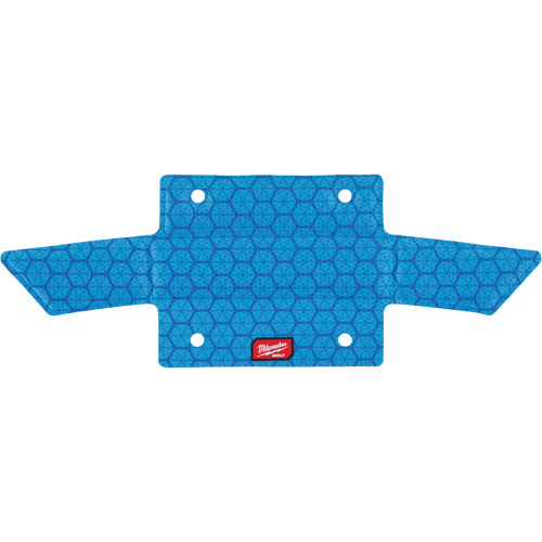 BOLT Hard Hat Cooling Sweat Band, Blue Maritime Industrial Rubber