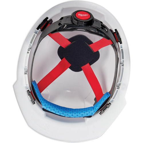 BOLT Hard Hat Cooling Sweat Band, Blue Maritime Industrial Rubber