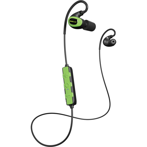 Safety Green Pro 3.0 Listen-Only Bluetooth Earbuds Maritime Industrial Rubber