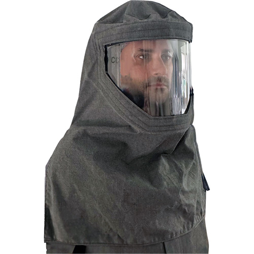 Capuchon ignifuge et r&eacute;sistant &agrave; de hautes temp&eacute;ratures pour la fonderie CoreMAX, Gris Maritime Industrial Rubber