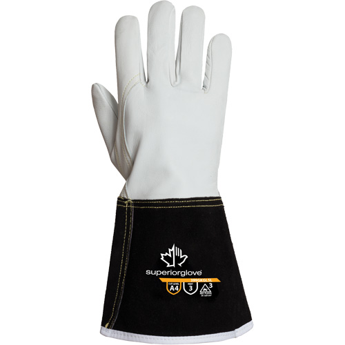 Gants de soudage 399GKGL5 Endura, Cuir fleur de ch&egrave;vre, Taille T-petit Maritime Industrial Rubber
