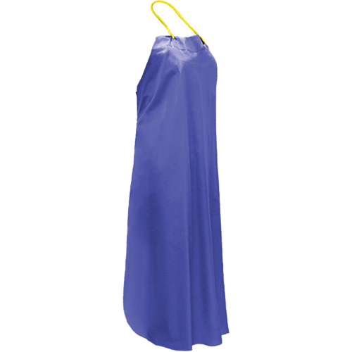 CoverMe Apron, PVC/Vinyl, 45" L x 35" W, Blue Maritime Industrial Rubber