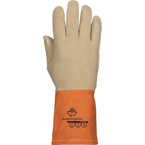 Gants de soudage TIG Endura 370DTIGL, Cuir fleur de daim, Taille T-petit Maritime Industrial Rubber