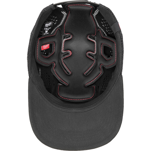 Snapback Bump Cap, Black Maritime Industrial Rubber