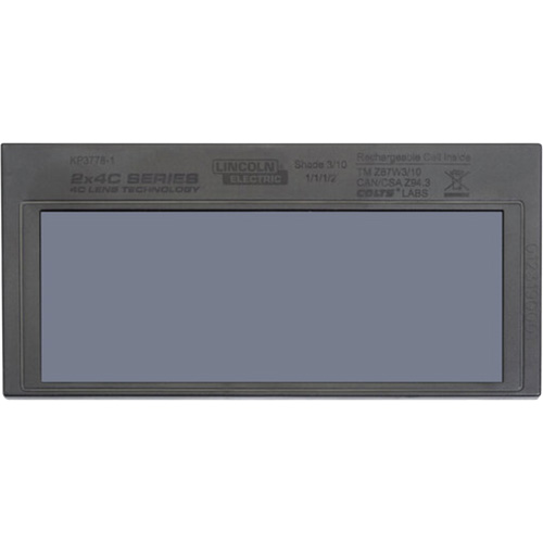 Lentille auto-assombrissante VIKING s&eacute;rie 2x4C avec opacit&eacute; fixe de 10 Maritime Industrial Rubber