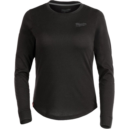 FREEFLEX Long-Sleeve Hybrid T-Shirt, Women's, X-Small, Black Maritime Industrial Rubber