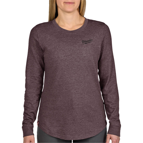 T-shirt hybride &agrave; manches longues FREEFLEX, Femmes, T-petit, Mauve Maritime Industrial Rubber