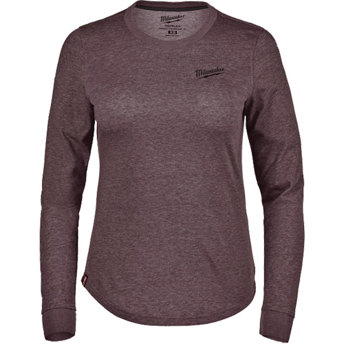 T-shirt hybride &agrave; manches longues FREEFLEX, Femmes, T-petit, Mauve Maritime Industrial Rubber