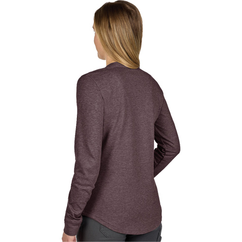 T-shirt hybride &agrave; manches longues FREEFLEX, Femmes, T-petit, Mauve Maritime Industrial Rubber
