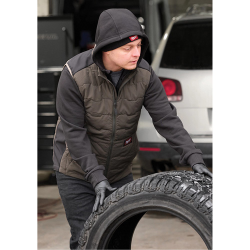 FREEFLEX Lightweight Insulated Vest, Men's, Small, Black Maritime Industrial Rubber