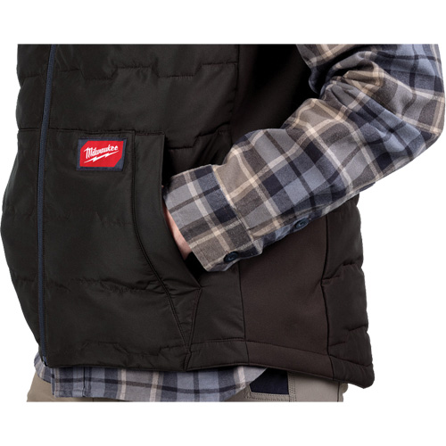 FREEFLEX Lightweight Insulated Vest, Men's, Small, Black Maritime Industrial Rubber