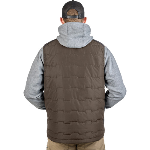 FREEFLEX Lightweight Insulated Vest, Men's, Small, Brown Maritime Industrial Rubber