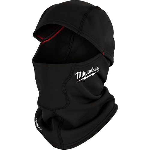 WORKSKIN Balaclava, Polyester, Black Maritime Industrial Rubber