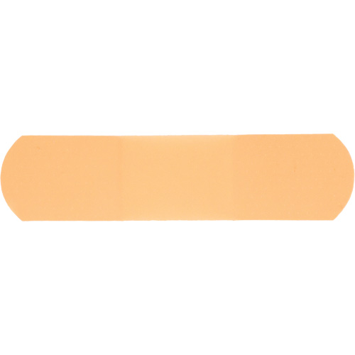 Water-Resistant Bandages, Rectangular/Square, 3", Plastic, Sterile Maritime Industrial Rubber