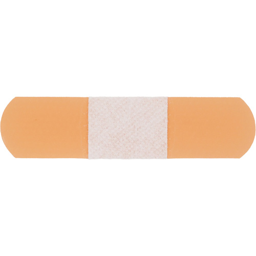 Water-Resistant Bandages, Rectangular/Square, 3", Plastic, Sterile Maritime Industrial Rubber