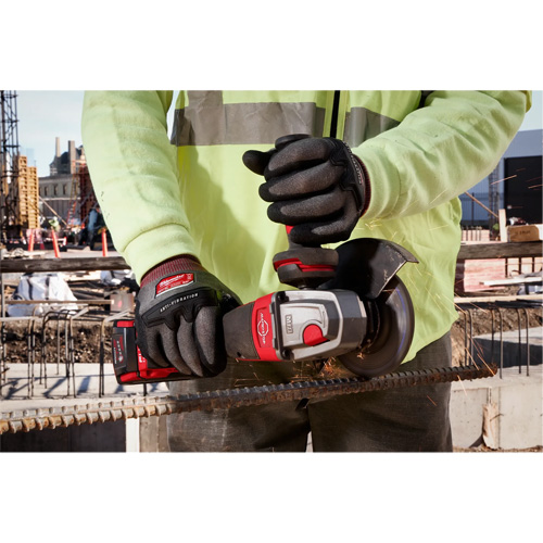 Gants antivibration haute dext&eacute;rit&eacute;, Taille Petit, Paume Synth&eacute;tique Maritime Industrial Rubber