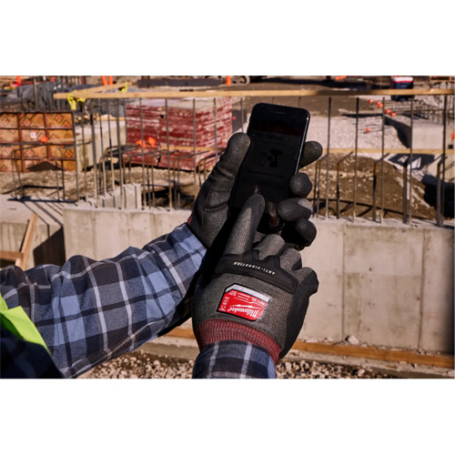 Gants antivibration haute dext&eacute;rit&eacute;, Taille Petit, Paume Synth&eacute;tique Maritime Industrial Rubber