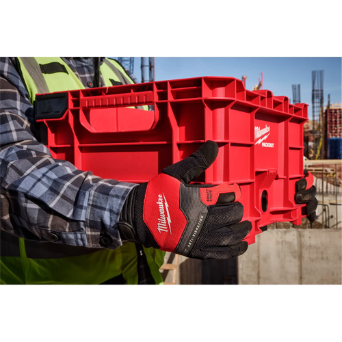 Anti-Vibration Work Gloves, Size Small, Synthetic Palm Maritime Industrial Rubber