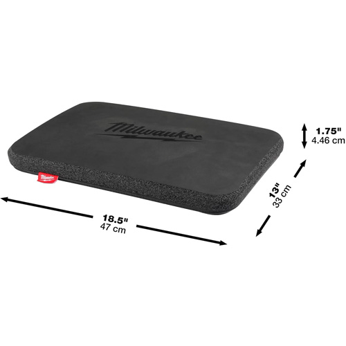 Tapis repose-genoux, 18,4" lo x 13" la, 2,2" &eacute;pais Maritime Industrial Rubber