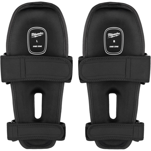 Dynamic Flooring Knee Pad, Hook and Loop Style, Plastic Caps, Foam Pads Maritime Industrial Rubber