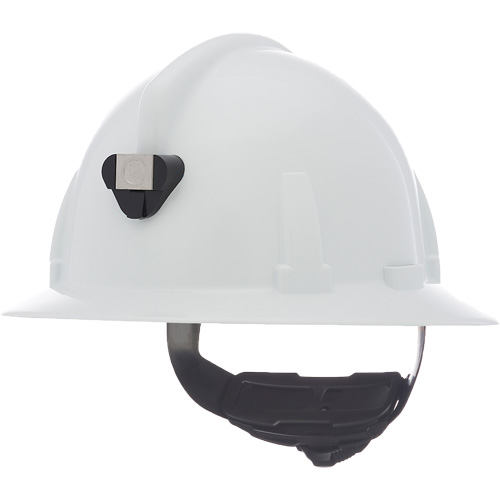 Casque de s&eacute;curit&eacute; Topgard avec suspension Fas-Trac III, R&eacute;pond aux normes CSA type 2, Suspension Rochet, Non ventil&eacute; Maritime Industrial Rubber