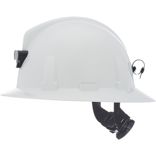 Casque de s&eacute;curit&eacute; Topgard avec suspension Fas-Trac III, R&eacute;pond aux normes CSA type 2, Suspension Rochet, Non ventil&eacute; Maritime Industrial Rubber