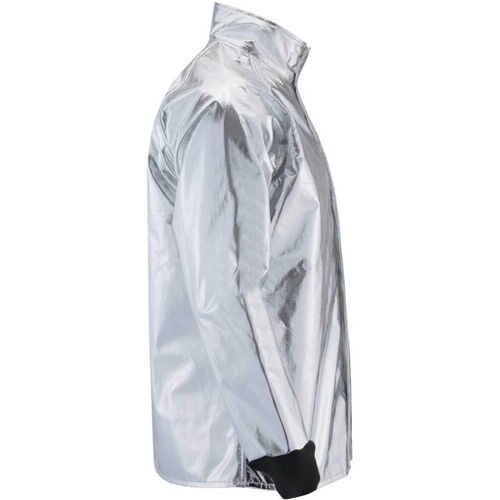 Manteau r&eacute;fl&eacute;chissant la chaleur, 2T-Grand, Kevlar PBI aluminis&eacute; Maritime Industrial Rubber