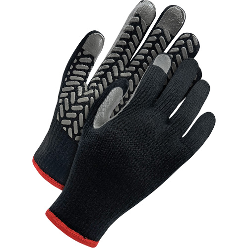 Deny&reg; Acrylic Glove with PVC Grip, Size Small Maritime Industrial Rubber
