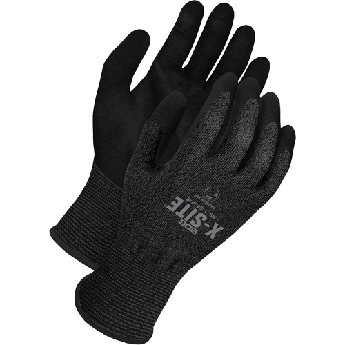 X-Site&reg; Coated Cut-Resistant Touchscreen Gloves, Size 6, 18 Gauge, Polyurethane Coated, HPPE Shell, ASTM ANSI Level A4 Maritime Industrial Rubber