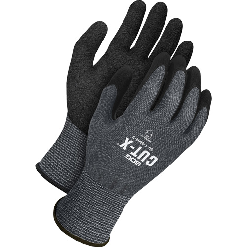Gants r&eacute;sistants &agrave; la coupe pour &eacute;crans tactiles Cut-X, Taille 5, Calibre 15, Rev&ecirc;tement Polyur&eacute;thane, Enveloppe en PEHP, ASTM ANSI niveau A5 Maritime Industrial Rubber
