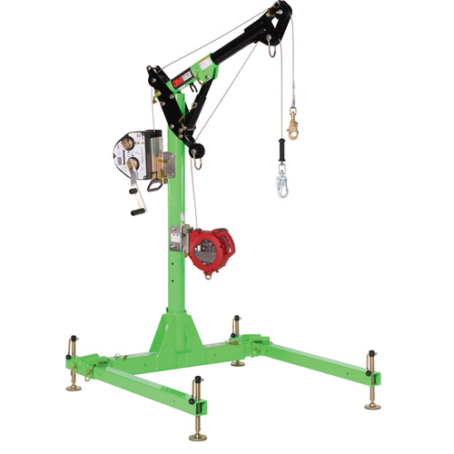 DBI-SALA&reg; Confined Space Short Reach Davit System Maritime Industrial Rubber
