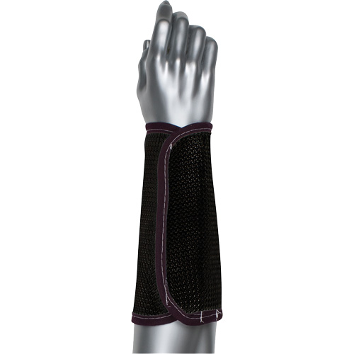 Kut Gard&reg; 2-Ply Cane Mesh Sleeve, Nylon, 9", ASTM ANSI Level A4, Black Maritime Industrial Rubber