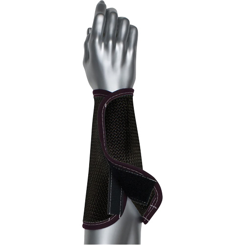 Kut Gard&reg; 2-Ply Cane Mesh Sleeve, Nylon, 9", ASTM ANSI Level A4, Black Maritime Industrial Rubber