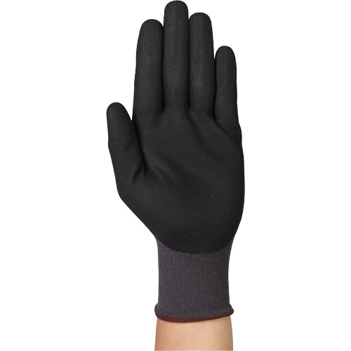HyFlex&reg; 11-844 Gloves, Size 5/2X-Small, 15 Gauge, Foam Nitrile Coated, Nylon/Spandex Shell, ASTM ANSI Level A1/EN 388 Level 1/EN 388 Level A Maritime Industrial Rubber
