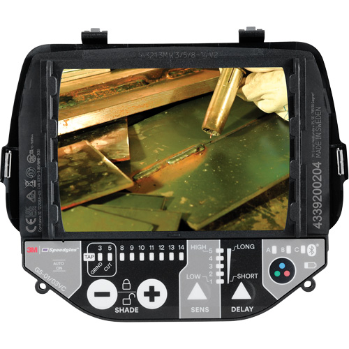Speedglas G5 Auto-Darkening Variable Colour Filter, 2-4/5" W x 4-1/4" H Viewing Area, For Use With G5-01 and G5-03 helmets Maritime Industrial Rubber