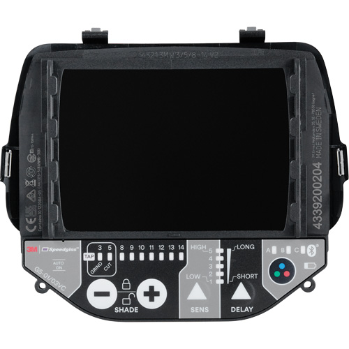 Speedglas G5 Auto-Darkening Variable Colour Filter, 2-4/5" W x 4-1/4" H Viewing Area, For Use With G5-01 and G5-03 helmets Maritime Industrial Rubber