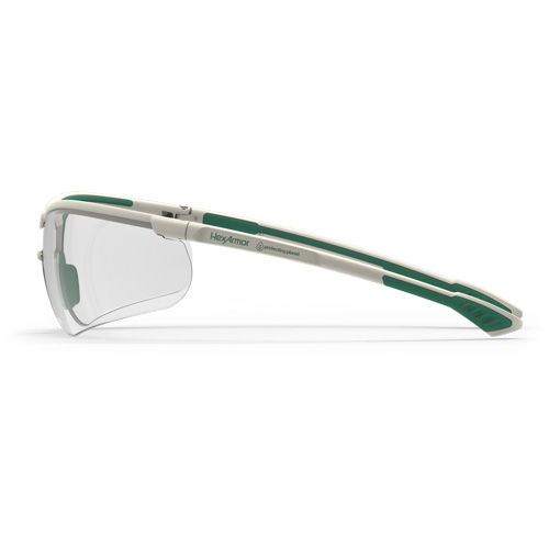 VS250 Planet Series Safety Glasses, Clear Lens, Anti-Fog/Anti-Scratch, ANSI Z87+/Meets/Exceeds CSA Z94.3 Maritime Industrial Rubber