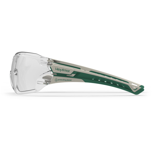 MX225 Planet Series Safety Glasses, Clear Lens, Anti-Fog/Anti-Scratch, ANSI Z87+/Meets/Exceeds CSA Z94.3 Maritime Industrial Rubber