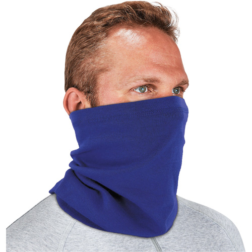 Chill-Its 6493FR FR Cooling Neck Gaiter, Blue Maritime Industrial Rubber