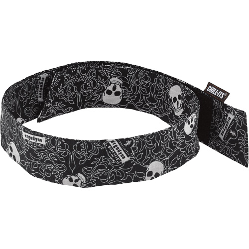 Bandeau de refroidissement Chill-Its 6705 avec polym&egrave;res int&eacute;gr&eacute;s et fermeture &agrave; nouer, Multicolore Maritime Industrial Rubber